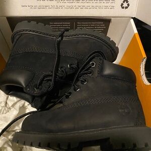 Timberland Black Nubuck Waterproof Boots 5